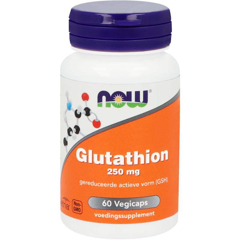 NOW Glutathion 250mg 60 Vegetarische capsules