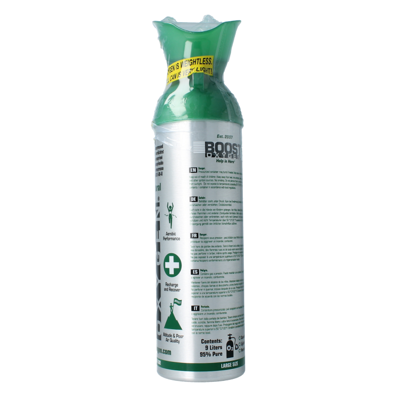 Boost Oxygen  Natural 9 Liter