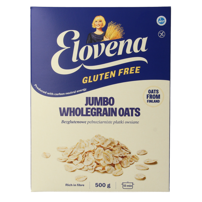 Elovena Havervlokken glutenvrij 500 Gram