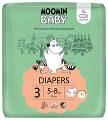 Moomin Baby luiers maat 3 48.00 Stuks