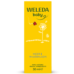 Weleda Calendula baby weer & wind balsem 30.00 Milliliter