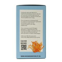 Mushrooms for Life Cordyceps bio 60.00 Capsules