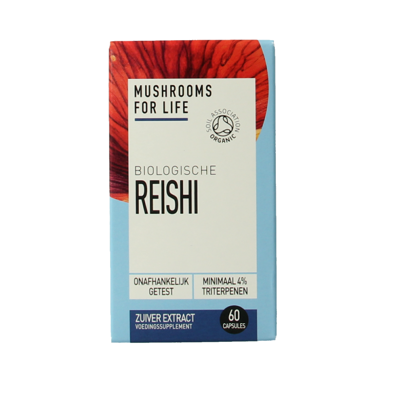 Mushrooms for Life Reishi bio 60 Capsules