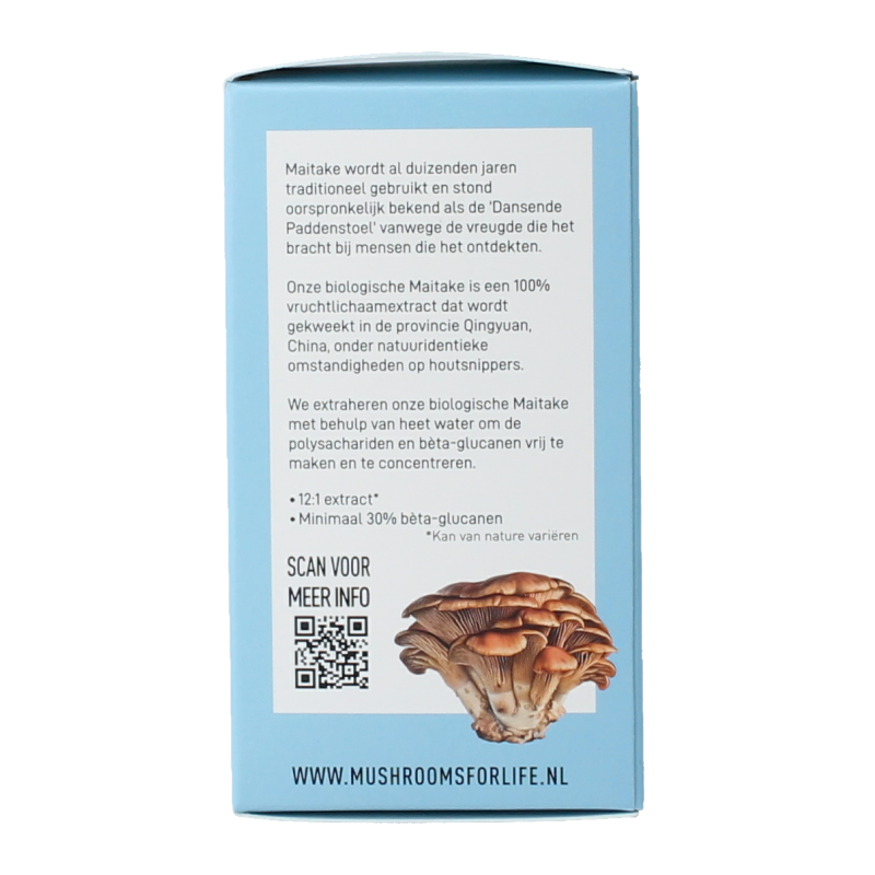 Mushrooms for Life Maitake bio 60 Capsules