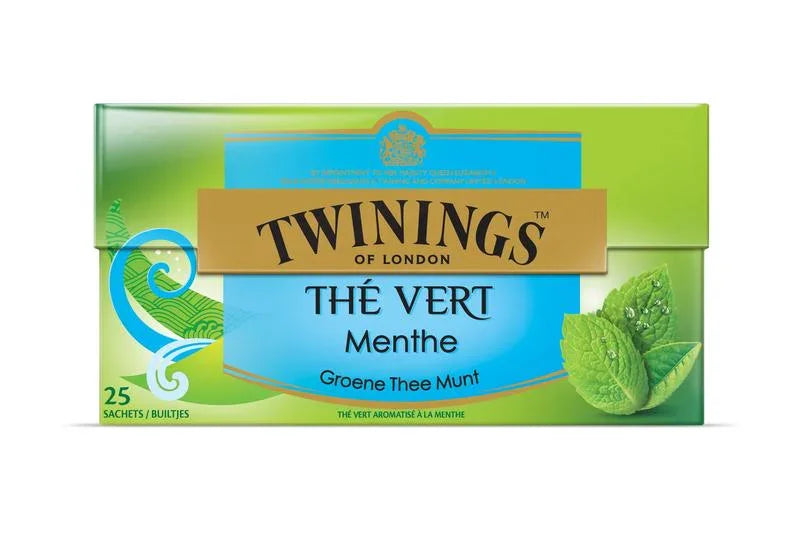 Twinings Green mint 25 Zakjes