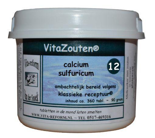 Vitazouten Calcium sulfuricum VitaZout nr. 12 360 Tabletten