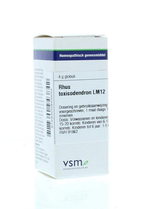 VSM Rhus toxicodendron LM12 4 Gram