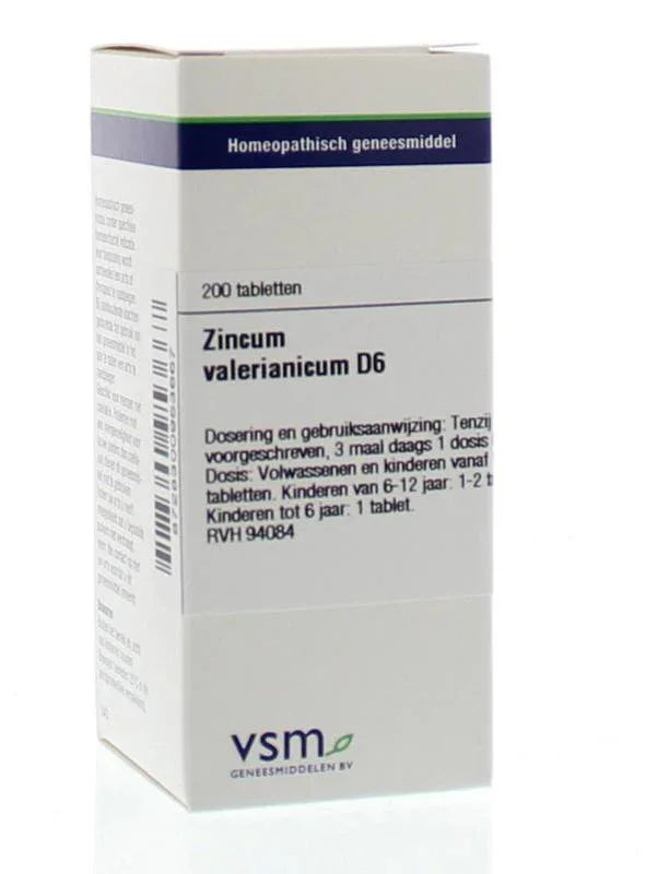 VSM Zincum valerianicum D6 200 Tabletten