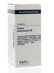 VSM Zincum valerianicum D6 200 Tabletten