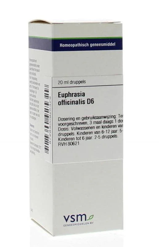 VSM Euphrasia officinalis D6 20 Milliliter