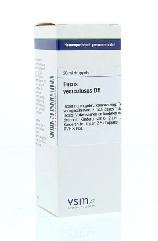 VSM Fucus vesiculosus D6 20 Milliliter