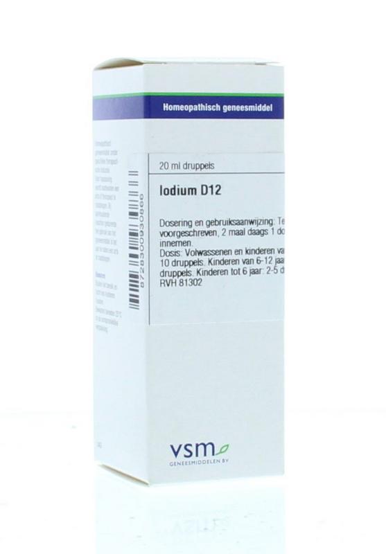 VSM Iodium D12 20.00 Milliliter