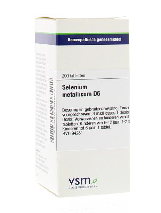 VSM Selenium metallicum D6 200.00 Tabletten
