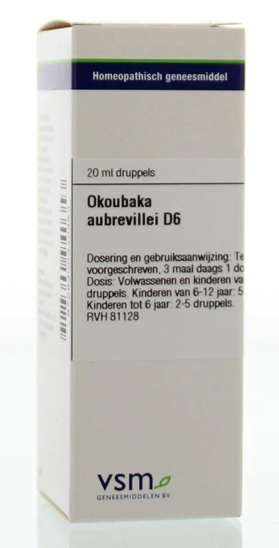 VSM Okoubaka aubrevillei D6 20 Milliliter