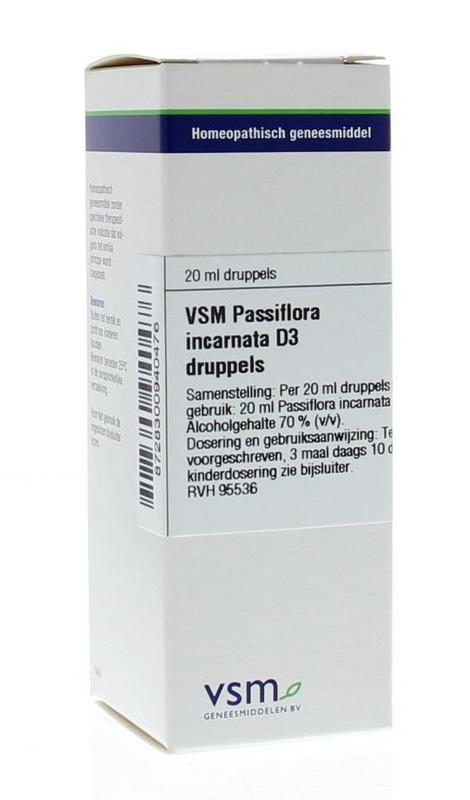 VSM Passiflora incarnata D3 20.00 Milliliter