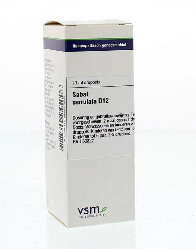 VSM Sabal serrulata D12 20 Milliliter