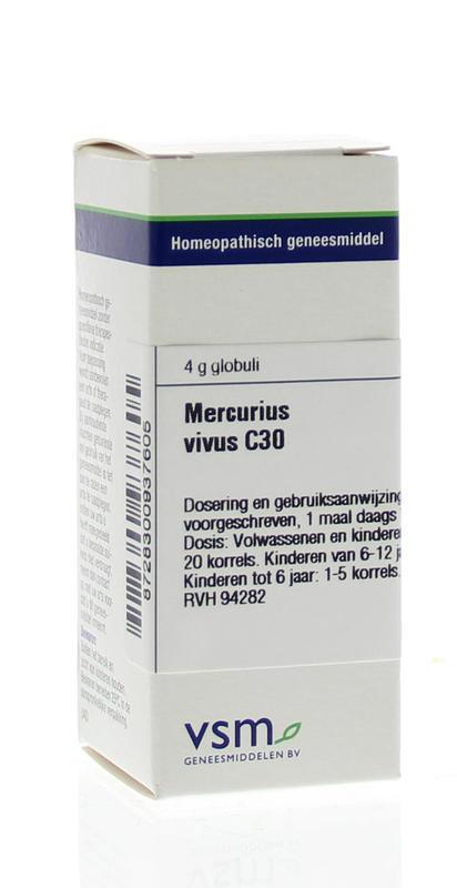 VSM Mercurius vivus C30 4 Gram