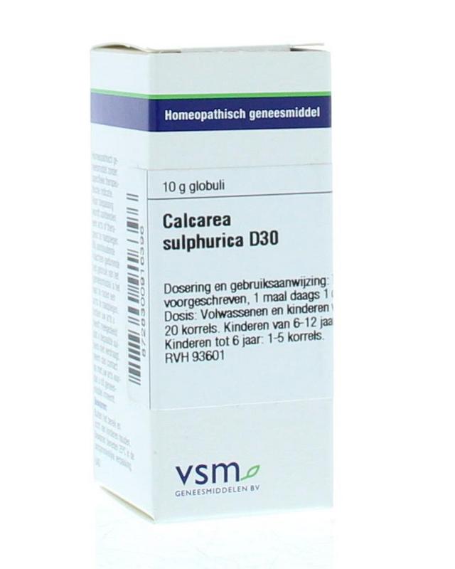 VSM Calcarea sulphurica D30 10.00 Gram