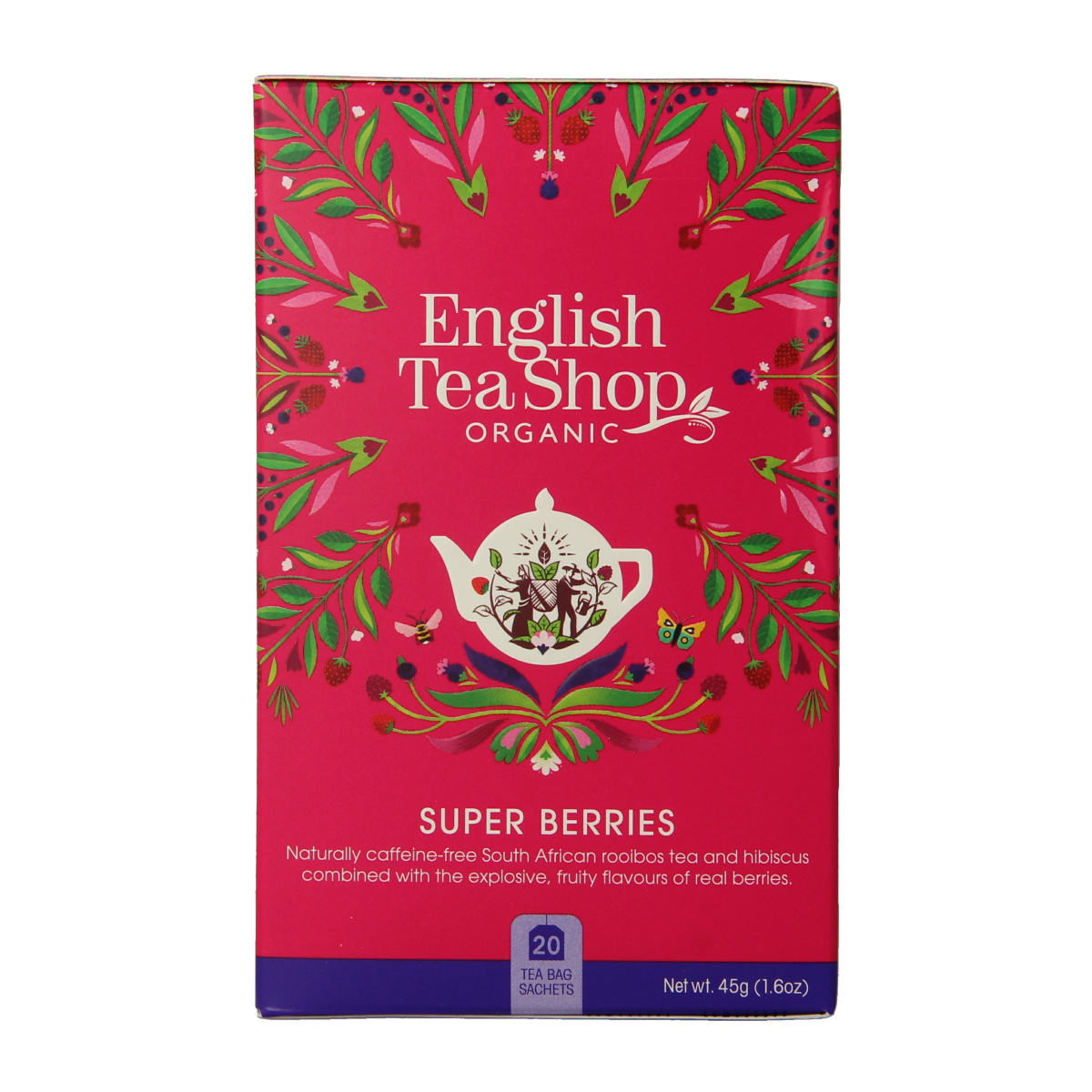 English Tea Shop Superberries bio 20.00 Zakjes