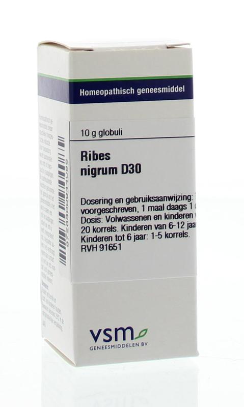 VSM Ribes nigrum D30 10.00 Gram
