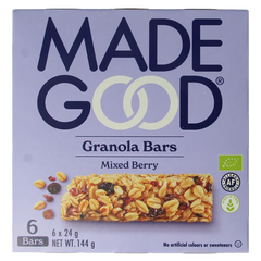 Made Good Granola bar mixed berries 24 gram bio 6 Stuks