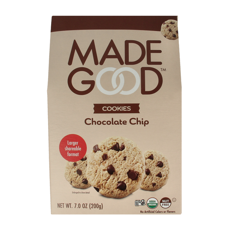 Made Good Crunchy cookies chocolate chip bio 200 Gram