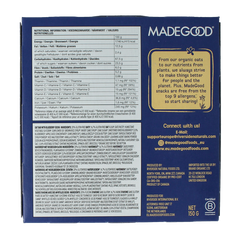 MadeGood  Mornings bar blueberry bio 5 Stuks