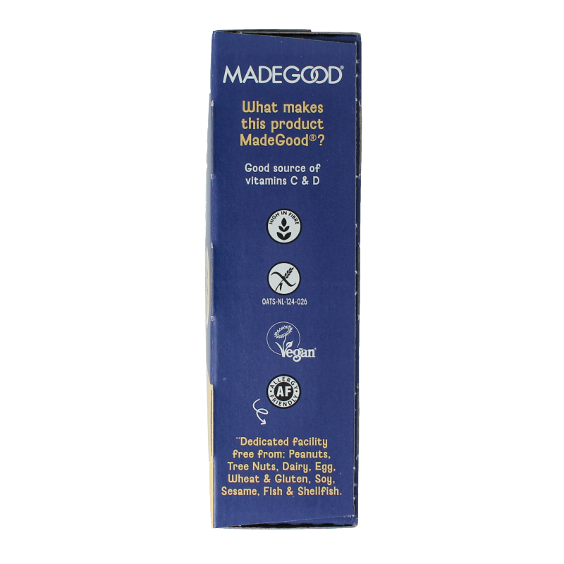 MadeGood  Mornings bar blueberry bio 5 Stuks