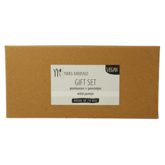 Yours Naturally Giftset 2 geurkaars&1x geurstokjes witte jasmijn 1 Set