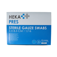 Hekapres Hydrofiel gaaskompres 5x8.5cm 100 Stuks
