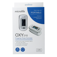 Microlife OXY210 Pulse oximeter 1.00 Stuks