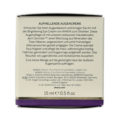 Ahava Age control bright eye creme  15.00 Milliliter
