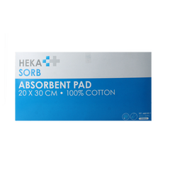 Hekasorb Absorberend verband 20x30 steriel  10.00 Stuks