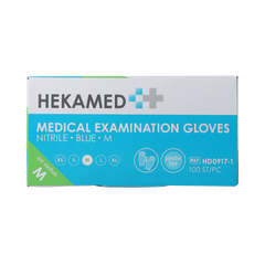 Hekamed Handschoenen soft nitrile M 100.00 Stuks