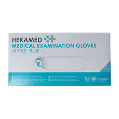 Hekamed Handschoen soft nitrile L 100.00 Stuks