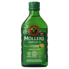 Mollers Omega-3 levertraan citroen 250.00 Milliliter