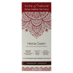 Tints Of Nature Henna cream chocolate semi permanent 70.00 Milliliter