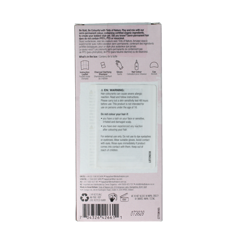 Tints Of Nature Bold pink 1 Set