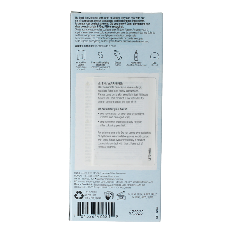 Tints Of Nature Bold blue 1 Set