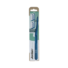 Jordan Tandenborstel Green Clean Change Soft 4-pack 4.00 Stuks