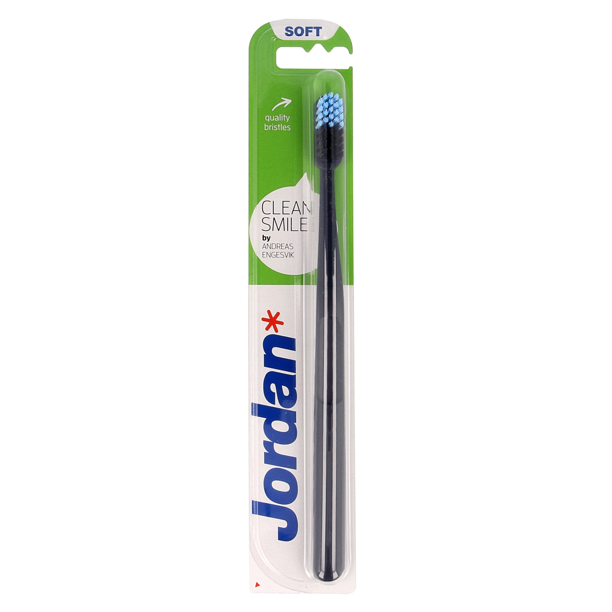 Jordan Tandenborstel clean smile soft assortie 1.00 Stuks