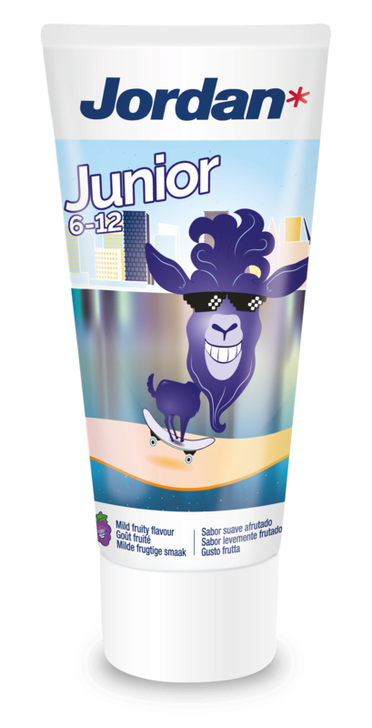 Jordan Tandpasta junior 6-12 jaar 50 Milliliter
