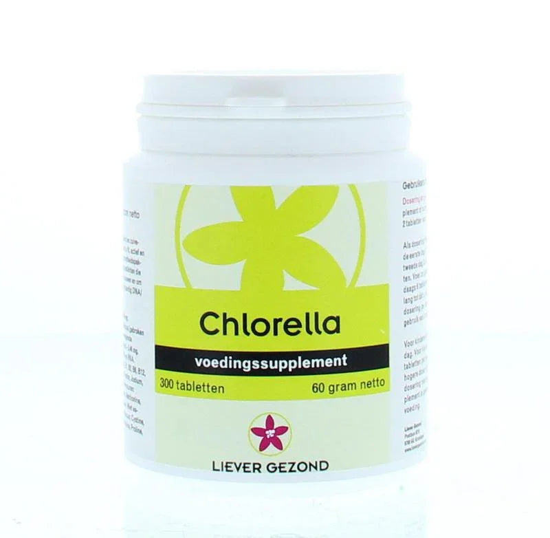Liever Gezond Chlorella 300 Tabletten