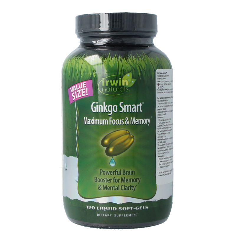 Irwin Naturals Ginkgo smart 120 Softgels