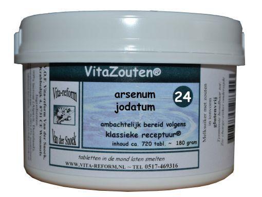 Vitazouten Arsenum jodatum VitaZout nr. 24 720.00 Tabletten