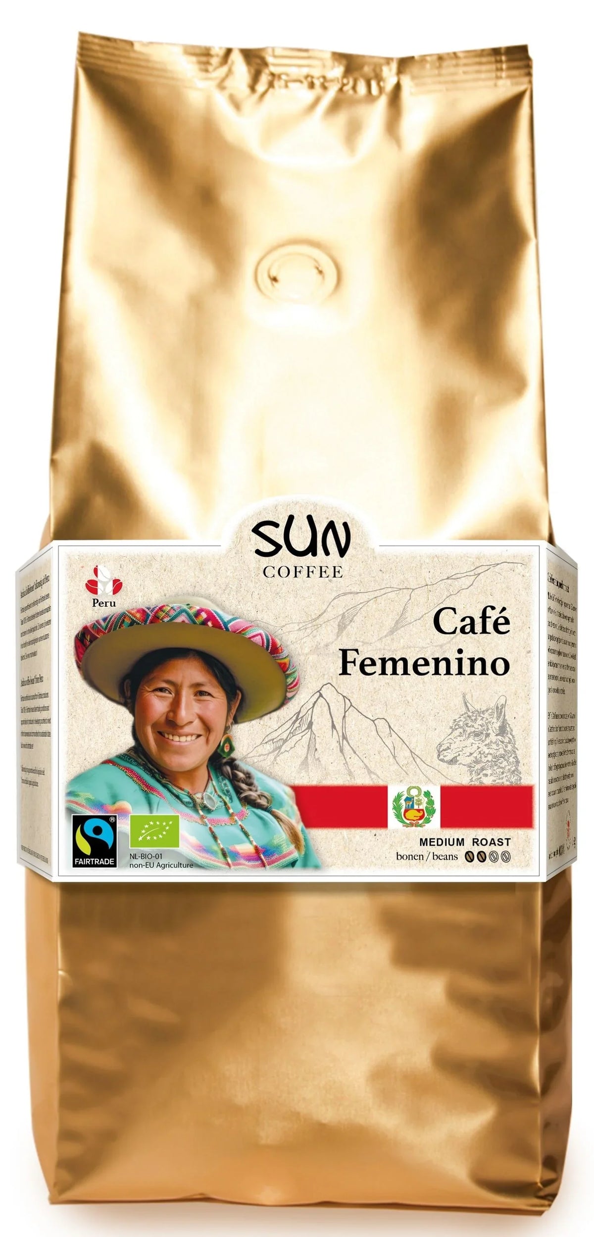SUN Coffee Blue mountain medium roast bio 1 Kilogram