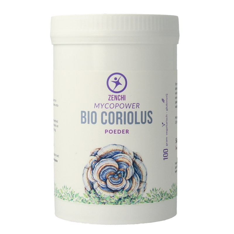 Mycopower Coriolus poeder bio 100 Gram