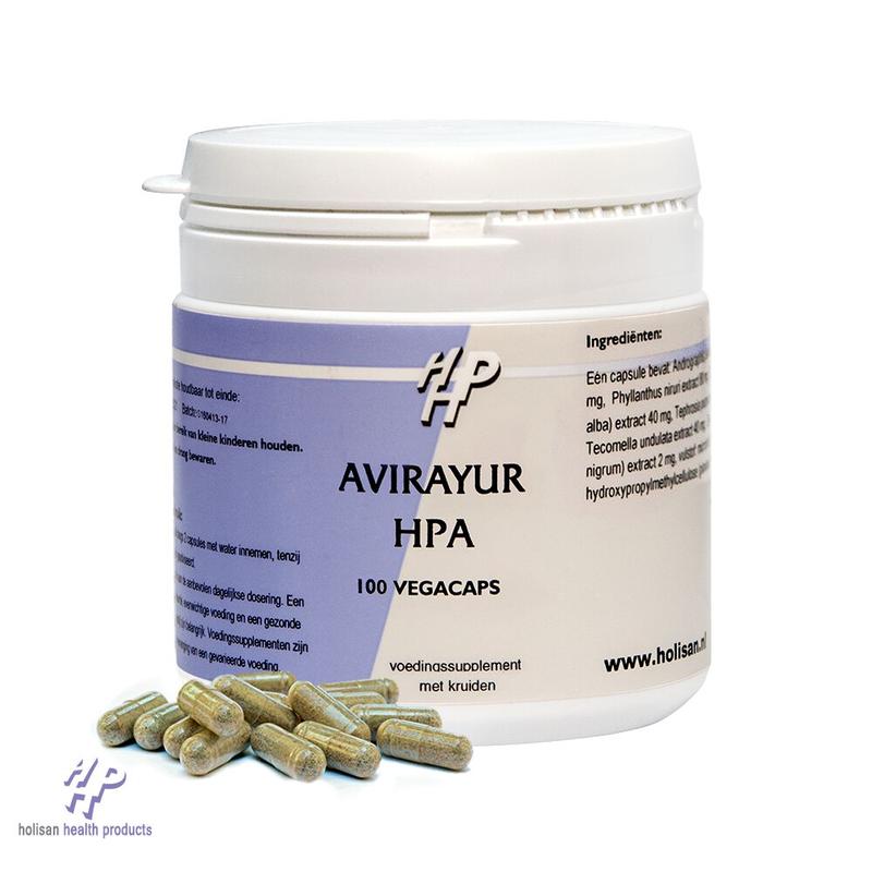 Holisan Avirayur HPA 100.00 Vegetarische capsules