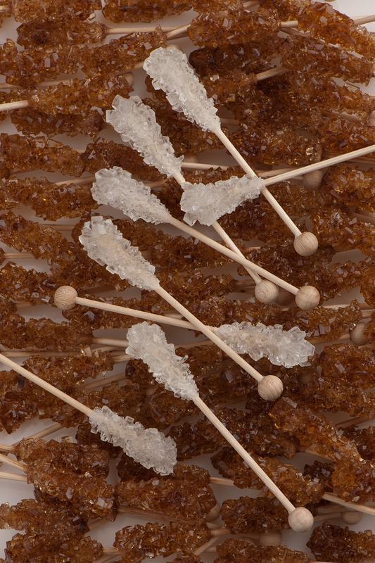 Van Vliet Kandijstokjes wit doos 100 Stuks