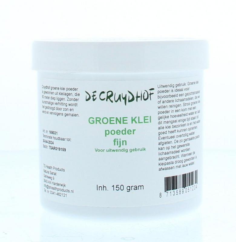 De Cruydhof Groene klei uitwendig 150.00 Gram